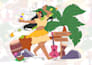 create custom vector flat illustration